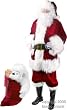 Standard Adult Velvet Santa Costume (Size 40 to 44)