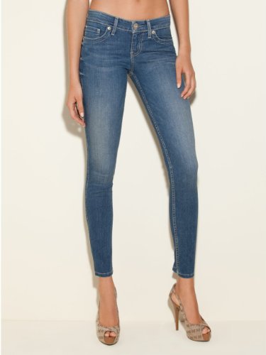 GUESS Power Skinny Jeans - Resolute Wash product image