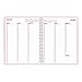 Brownline 11 X 8.5 Inches 2015 Weekly Planner with Twin-Wire, Pink (CB950.PNK-15)