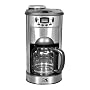 Kalorik CCG-19322 1000-Watt 10-Cup Coffeemaker with Built-In Grinder, Stainless Steel