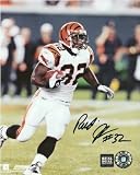 Rudi Johnson Autographed Cincinnati Bengals 8x10 Photo - White Jersey