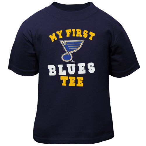 NHL Infant St. Louis Blues My New First S/S Tee - R2P35Bcss (Navy, 18 Months)