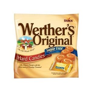 Werthers Original Sugar Free Candy - 2.75 Oz Each, 12 Bags