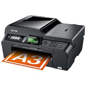 Brother - MFCJ6510DW - Imprimante Multifonction jet d'encre couleur professionnelle A3 - 4-en-1 - Recto-verso - Wifi