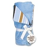 Trend Lab Velour Blanket With Max Stripe Percale,... by Trend Lab