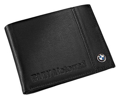 BMW Genuine Motorcycle Riding Bmw Logo Wallet Universal Black