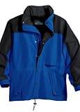 Big Mens Climax Lightweight Parka Jacket with Concealable Hood by TR Gold (Big & Tall and Regular S