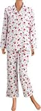 Lanz of Salzburg Cardinal Flannel Pajamas