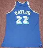 Elgin Baylor Autographed Los Lakers Basketball Jersey PSA/DNA