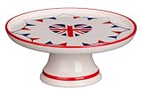 from Premier Housewares Premier Housewares I Love UK 9 x 22 x 22 cm Cake Stand Model 0722477