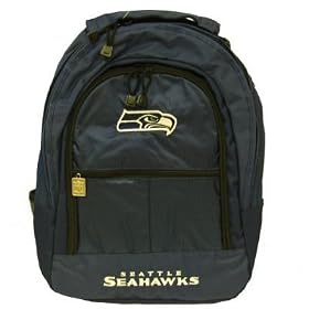Seattle Seahawks Deluxe Backpack - NFL Football