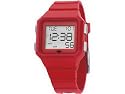 Adidas ADH4001 unisex Digital Dial Red  PU Strap Watch