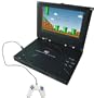 TKO Audio BH-DVD36T Home Car Portable 7 inch Matrix TFT LCD DVD Player with Game, USB, MPEG4, SD / MMC / Memory Card Reader