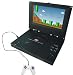 TKO Audio BH-DVD36T Home Car Portable 7 inch Matrix TFT LCD DVD Player with Game, USB, MPEG4, SD / MMC / Memory Card Reader