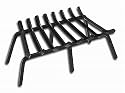 Minuteman 28 inch Masonry Grate 20mm - Black Powdercoat - Heavy Duty Cast Iron