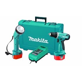 Makita 6281DWPLE 14.4-Volt Ni-Cad 3 8-Inch Cordless Driver and Drill Kit with Flashlight by Makita