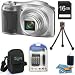 Nikon COOLPIX L610 16 MP Digital Camera with 14x Zoom NIKKOR Glass Lens and 3-inch LCD (Silver) Premiere Bundle With 8 GB Secure Digital High Capacity (SDHC) Memory Card, Digpro Compact Camera Deluxe Carrying Case,more