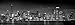 PHOTOSBYJON Chicago Skyline UNFRAMED Photo Print Night Black & White B&W BW 11.75 inches x 36 inches Photographic Panorama Print Photo Picture Standard Size