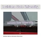 LSU Tigers 2"x17" Window Cling Decal