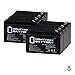 Mighty Max Battery Altronix AL400ULPD8 12V, 9Ah Lead Acid Battery - 8 Pack Brand Product