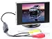 3.5 inch TFT LCD Digital Car Rear View Monitor 2-channel video input:V1/V2 auto switching(V1 display first)