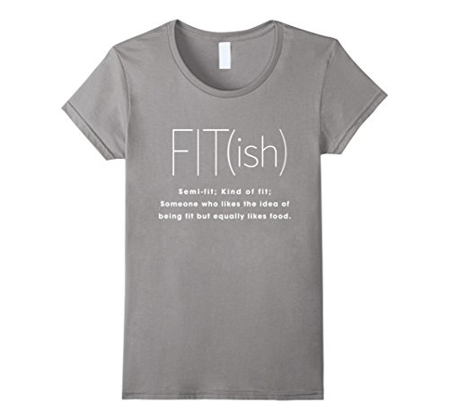 Women's FIT(ish) Fitish Shirt Large Slate