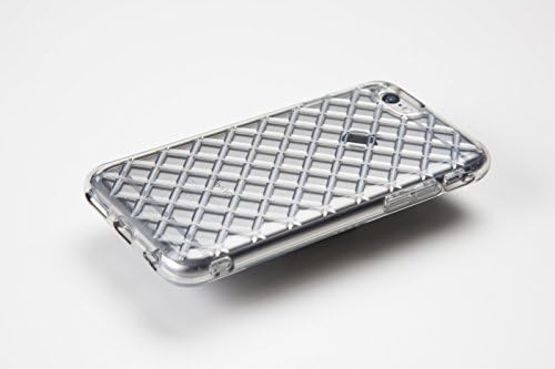Clear iPhone 6/6s Case with Diamond Pattern and FREE Screen Protector