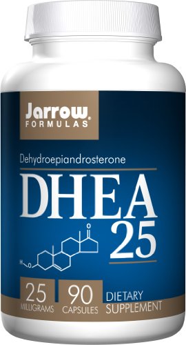 Jarrow Formulas DHEA (Dehydroepiandrosterone), 25mg, 90 Capsules (Pack of 2) Jarrow Formulas DHEA (Dehydroepiandrosterone), 25mg, 90 Capsules (Pack of 2)
