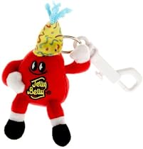 Mr. Jelly Belly Mini Plush Keychain - Very Cherry