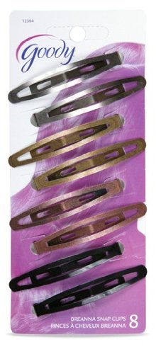 Goody womens classic oval metal contour clip - assorted…