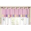 Pink and Purple Butterfly Collection Window Valance