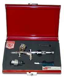Iwata CUSTOM MICRON CM-C PLUS AIRBRUSH-MAC Valve with FREE AIR HOSE