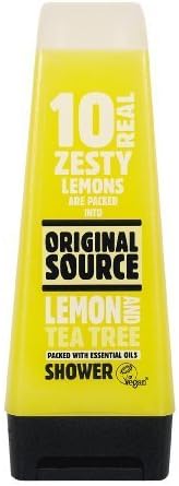 Original Source Shower Gel Lemon and Tea Tree 250ml Pack of 6 by PZ Cussons UK Ltd