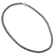 Choker Jewelry Sterling Silver Necklace 17.5 inches (snklc122)