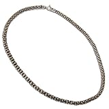 Choker Jewelry Sterling Silver Necklace 17.5 inches (snklc122)