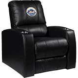 Home Theater Recliner with MLB New York Mets Panel