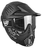 JT Sports Elite Headshield Single Mask, Black