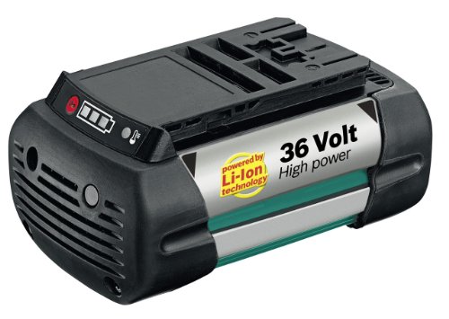 Bosch 36V Battery for Rotak 34 LI/ Rotak 37 LI/ Rotak 43 LI Lawn Mowers and AKE 30 LI Chainsaw 