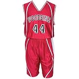 DON ALLESON 1202601 Adult Rev BB Short - Black/White - Small