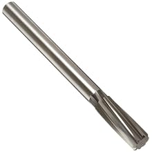 Union Butterfield 4535 High-Speed Steel Chucking Reamer, Right Hand Spiral Flute, Round Shank, Uncoated (Bright) Finish