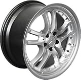 (4) SILVER 19 INCH MERCEDES BENZ WHEELS RIMS