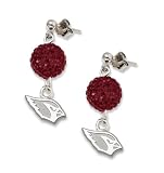 NFL Arizona Cardinals LogoArt Ovation Earrings