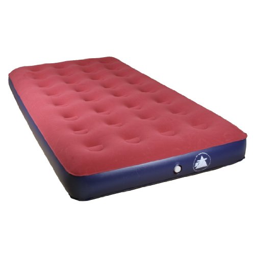 10T Velo Twin Lit pour 1 personne matelas gonflable Rouge/Bleu 192 x 102 x 24 cm