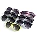 Xinhuaya Trendy Kids Boys Girls Aviator Sunglasses Shades Baby Cool Goggles Black