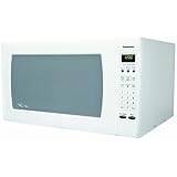 Panasonic NN-H765WF, 1.6cuft 1250 Watt Sensor Microwave Oven, White