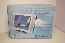 NEW BROKSONIC 20" TFT LCD TV TELEVISION WITH DVD PLAYER CCVG-2070 FLAT PANEL TV DVD COMBO