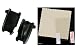 PCMICROSTORE Brand Swivel Belt Clip Holster for HTC 3125 / Star Trek / Smartflip / 8500 - (Bundled with Universal Screen Protector Kit)