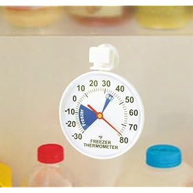 Buy Admetior Fridge Freezer Thermometer with Suction Cups now!