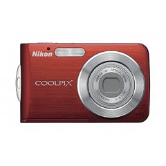 Nikon Coolpix S210 Digitalkamera (8 Megapixel, 3-fach opt. Zoom, 6,4 cm (2,5 Zoll) Display) rot