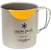 Single Wall Titanium 600 Hybrid Cup with Hot Lips by Snow Peak